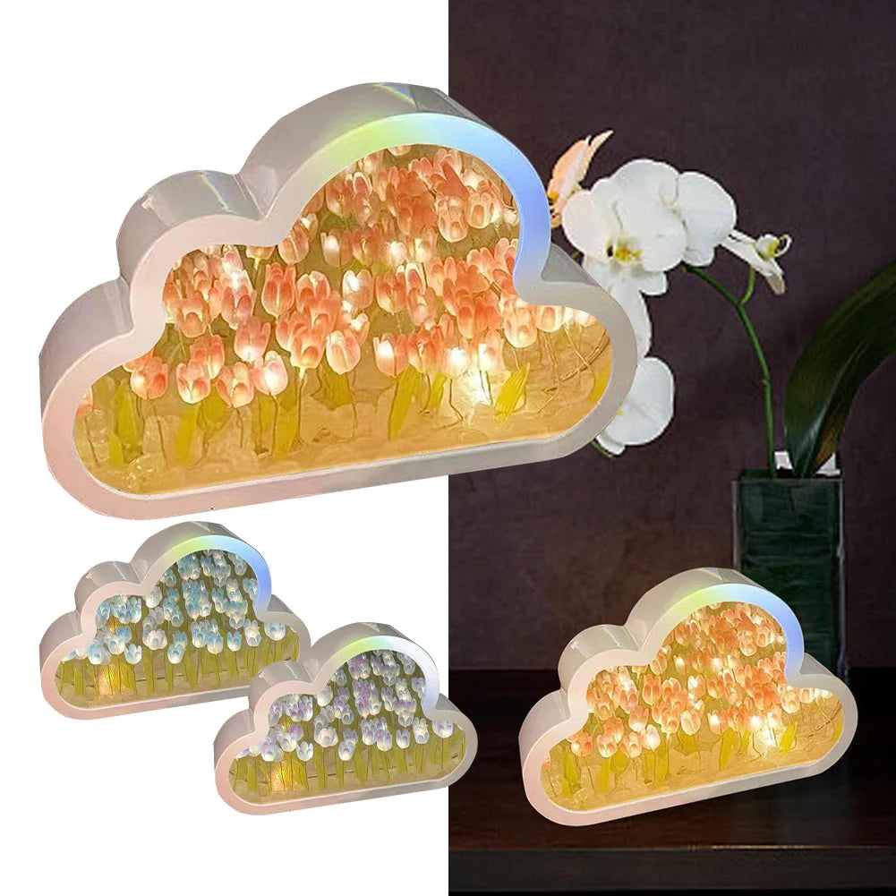 Flower Mirror Lamp